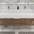 BT001 72" Modern Wall-Mounted Floating Double Sink Bathroom Vanity with Reinforced Acrylic Sink Top