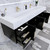BT001 72" Modern Wall-Mounted Floating Double Sink Modular Bathroom Vanity with Reinforced Acrylic Sink Top
