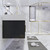 BT001 72" Modern Wall-Mounted Floating Double Sink Modular Bathroom Vanity with Reinforced Acrylic Sink Top