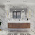 BT001 72" Modern Wall-Mounted Floating Double Sink Modular Bathroom Vanity with Reinforced Acrylic Sink Top