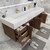 BT001 72" Modern Wall-Mounted Floating Double Sink Modular Bathroom Vanity with Reinforced Acrylic Sink Top