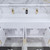 BT001 72" Modern Wall-Mounted Floating Double Sink Modular Bathroom Vanity with Reinforced Acrylic Sink Top （D+D)
