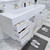 BT001 72" Modern Wall-Mounted Floating Double Sink Modular Bathroom Vanity with Reinforced Acrylic Sink Top （D+D)