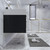 BT001 72" Modern Wall-Mounted Floating Double Sink Modular Bathroom Vanity with Reinforced Acrylic Sink Top （D+D)