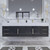 BT001 72" Modern Wall-Mounted Floating Double Sink Modular Bathroom Vanity with Reinforced Acrylic Sink Top （D+D)