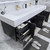 BT001 72" Modern Wall-Mounted Floating Double Sink Modular Bathroom Vanity with Reinforced Acrylic Sink Top （D+D)