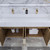BT001 72" Modern Wall-Mounted Floating Double Sink Modular Bathroom Vanity with Reinforced Acrylic Sink Top （D+D)