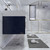 BT001 72" Modern Wall-Mounted Floating Double Sink Modular Bathroom Vanity with Reinforced Acrylic Sink Top （D+D)