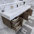 BT001 72" Modern Wall-Mounted Floating Double Sink Modular Bathroom Vanity with Reinforced Acrylic Sink Top （D+D)