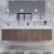 BT001 72" Modern Wall-Mounted Floating Double Sink Modular Bathroom Vanity with Reinforced Acrylic Sink Top （D+D)