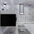 BT001 84" Modern Wall-Mounted Floating Double Sink Modular Bathroom Vanity with Reinforced Acrylic Sink Top