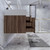 BT001 84" Modern Wall-Mounted Floating Double Sink Modular Bathroom Vanity with Reinforced Acrylic Sink Top
