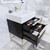 BT001 24" Modern Freestanding Bathroom Vanity with Reinforced Acrylic Sink Top