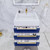 BT001 24" Modern Freestanding Bathroom Vanity with Reinforced Acrylic Sink Top