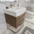 BT001 30" Modern Freestanding Bathroom Vanity with Reinforced Acrylic Sink Top