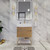 BT001 30" Modern Freestanding Bathroom Vanity with Reinforced Acrylic Sink Top