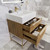 BT001 30" Modern Freestanding Bathroom Vanity with Reinforced Acrylic Sink Top