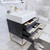 BT001 30" Modern Freestanding Bathroom Vanity with Reinforced Acrylic Sink Top