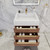 BT001 30" Modern Freestanding Bathroom Vanity with Reinforced Acrylic Sink Top