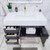 BT001 36" Modern Freestanding Bathroom Vanity with Left Drawers & Reinforced Acrylic Sink Top