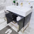 BT001 36" Modern Freestanding Bathroom Vanity with Left Drawers & Reinforced Acrylic Sink Top