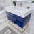 BT001 36" Modern Freestanding Bathroom Vanity with Left Drawers & Reinforced Acrylic Sink Top