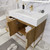 BT001 36" Modern Freestanding Bathroom Vanity with Left Drawers & Reinforced Acrylic Sink Top
