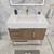 BT001 36" Modern Freestanding Bathroom Vanity with Left Drawers & Reinforced Acrylic Sink Top