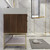 BT001 36" Modern Freestanding Bathroom Vanity with Left Drawers & Reinforced Acrylic Sink Top
