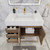 BT001 36" Modern Freestanding Bathroom Vanity with Left Drawers & Reinforced Acrylic Sink Top