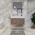 BT001 36" Modern Freestanding Bathroom Vanity with Right Drawers & Reinforced Acrylic Sink Top