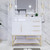 BT001 36" Modern Freestanding Bathroom Vanity with Right Drawers & Reinforced Acrylic Sink Top
