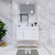BT001 36" Modern Freestanding Bathroom Vanity with Right Drawers & Reinforced Acrylic Sink Top
