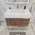 BT001 36" Modern Freestanding Bathroom Vanity with Right Drawers & Reinforced Acrylic Sink Top