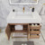 BT001 36" Modern Freestanding Bathroom Vanity with Right Drawers & Reinforced Acrylic Sink Top