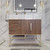 BT001 42" Modern Freestanding Bathroom Vanity with Left Drawers & Reinforced Acrylic Sink Top