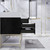 BT001 42" Modern Freestanding Bathroom Vanity with Left Drawers & Reinforced Acrylic Sink Top