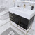 BT001 42" Modern Freestanding Bathroom Vanity with Left Drawers & Reinforced Acrylic Sink Top