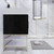 BT001 42" Modern Freestanding Bathroom Vanity with Right Drawers & Reinforced Acrylic Sink Top
