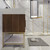 BT001 42" Modern Freestanding Bathroom Vanity with Right Drawers & Reinforced Acrylic Sink Top