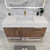 BT001 48" Modern Freestanding Bathroom Vanity with Reinforced Acrylic Sink Top