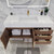 BT001 48" Modern Freestanding Bathroom Vanity with Reinforced Acrylic Sink Top