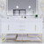 BT001 60" Modern Freestanding Single Sink Bathroom Vanity with Reinforced Acrylic Sink Top