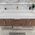 BT001 60" Modern Freestanding Single Sink Bathroom Vanity with Reinforced Acrylic Sink Top