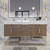 BT001 60" Modern Freestanding Single Sink Bathroom Vanity with Reinforced Acrylic Sink Top