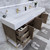 BT001 72" Modern Freestanding Double Sink Modular Bathroom Vanity with Reinforced Acrylic Sink Top