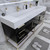 BT001 72" Modern Freestanding Double Sink Modular Bathroom Vanity with Reinforced Acrylic Sink Top