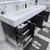 BT001 84" Modern Freestanding Double Sink Modular Bathroom Vanity with Reinforced Acrylic Sink Top