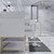 BT001 84" Modern Freestanding Double Sink Modular Bathroom Vanity with Reinforced Acrylic Sink Top