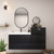 MOB 50" Modern Wall-Mounted Floating Bathroom Vanity with 20" Side Storage Cabinet & Reinforced Acrylic Sink Top
